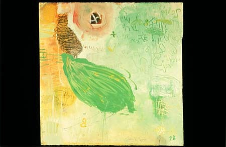 Heather Wilcoxon
Green Drink, 1998
mixed media on paper, 42 x 42 inches