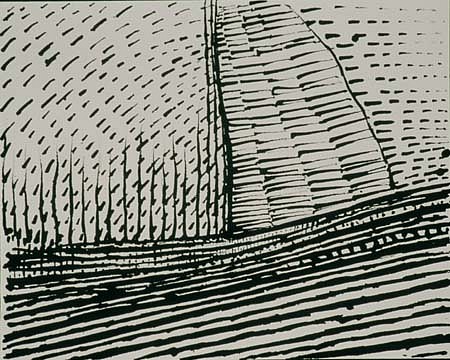 Sarah Sutro
Coming To Pass, 1997
ink, 11 x 13 inches