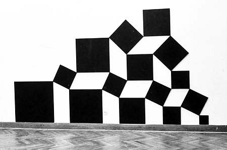 Pavel Rudolf
Pyramid, 1992
wood plates, 240 x 400 cm