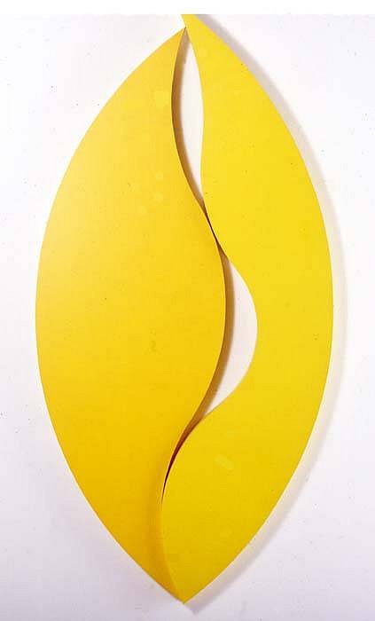 Bence Marafko
Tear-up and Contact, 1997
acrylic on plywood, 47 x 23 x 1 1/2 inches