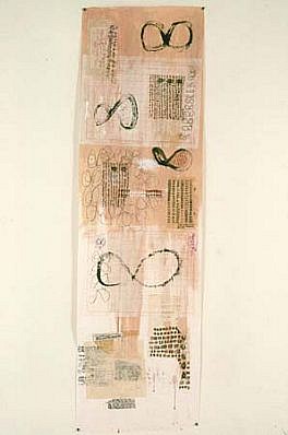 Marisol Martinez
Equation, 2000
mixed media on paper, 64 x 18 inches