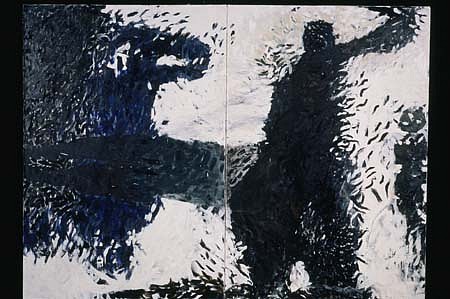 Sarah Hutt
Adios Lorenzo, 1988
oil, 50 x 68 inches