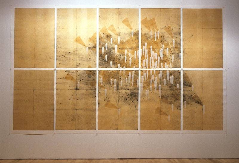Yizhak Elyashiv
Untitled (Irish landscape), 2004
10 part monoprint on paper, 72 x 120 inches