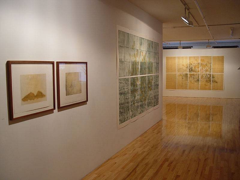 Yizhak Elyashiv
Installation View - Reeves Contemporary Gallery, 2005
ink on paper, 10 parts, 72 x 120 inches