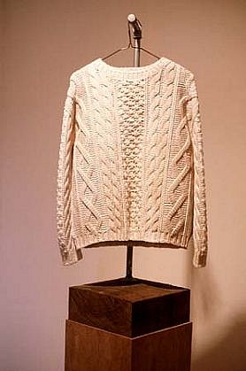 Frank Duchamp
Sweater, 1985
wood, metal, 34 x 23 x 6 inches