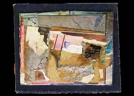 Harvey Cohen
Vantage, 2004
collage and acrylic, 4 1/4 x 4 3/4 inches