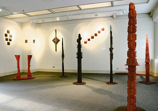 Ayano Ohmi
Installation View of Solo Exhibition, NY, 2004
clay