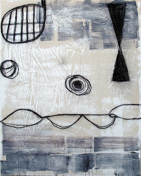 Tom Savage
Make Shift Belief, 2009
mixed media on canvas, 48 x 38 in.