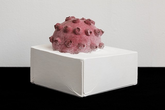 Deborah Hede
Untitled, 2012
plaster and found object, 3 3/4 x 3 3/4 x 3 3/4 in.