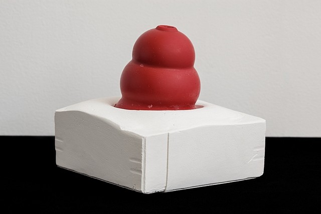 Deborah Hede
Untitled, 2012
plaster and found object, 4 x 3 3/4 x 3 3/4 in.