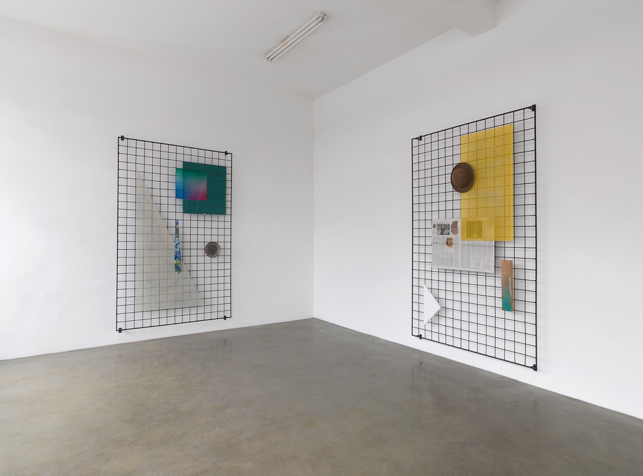 Eva Berendes
Grids, 2013
steel, lacquer, mixed media, 98 2/5 x 59 1/10 in.