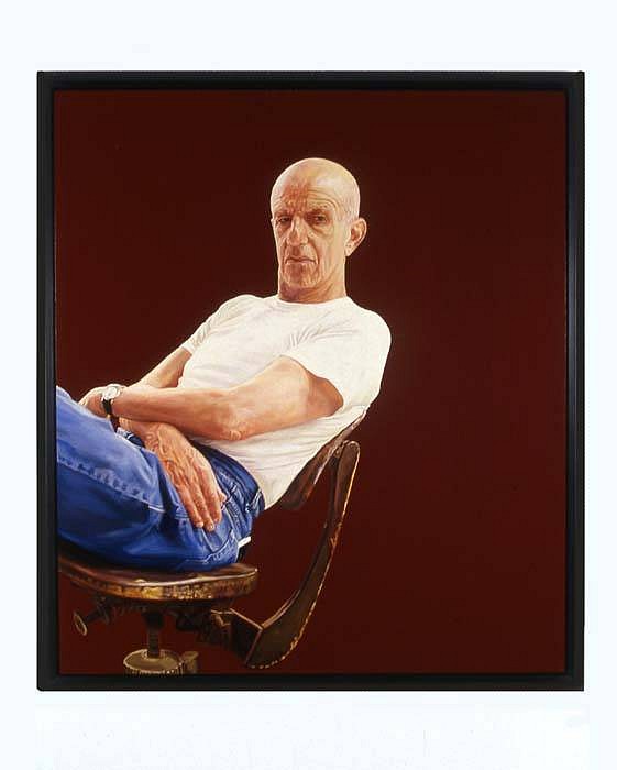 Brenda Zlamany
Portrait No 83 (Alex Katz), 2005
oil on panel, 48 x 42 inches