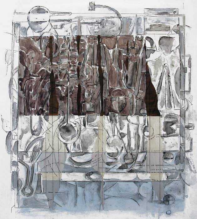 Joseph Zirker
Untitled, 2008
cast acrylic monotype, 30 x 28 inches
