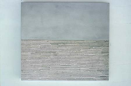 Bong Sang Yoo
Untitled, 1999
aluminum, 26 2/3 x 24 inches