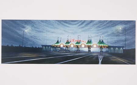 Peter Waite
Euro Disneyland, 1993
acrylic on plastic panels, 48 x 144 inches
