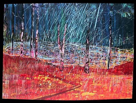 Robert Warrens
Rain, 2005
acrylic on canvas, 30 x 40 inches