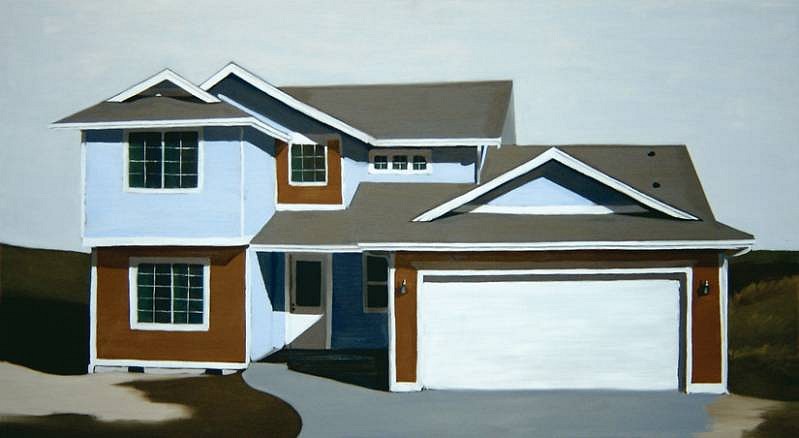 Sanders Watson
Your New Home 3#, 2008
oil on panel, 16 x 20 inches