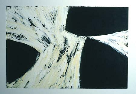 Leslie Wayne
The Big Bang, 1986
acrylic on paper, 25 x 39 inches