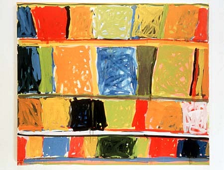 Stanley Whitney
The Awakening of Memory, 1997
oil on linen, 73 x 85 inches