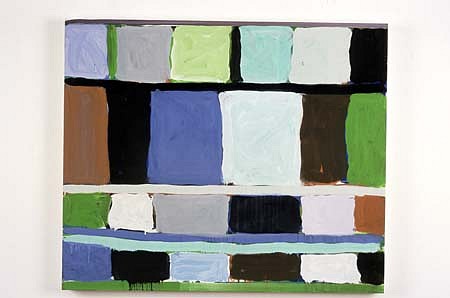 Stanley Whitney
Song Remembered, 2000
oil on linen, 27 x 32 inches