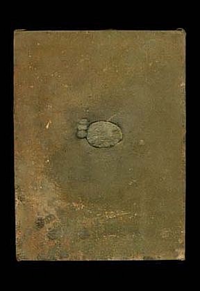 Kitty Winslow
Imprint, 1996
acrylic on drop cloth, 12 x 9 inches