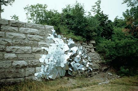 David Winter
For Smithson, 1989
galvanized steel, 252 x 192 x 96 inches