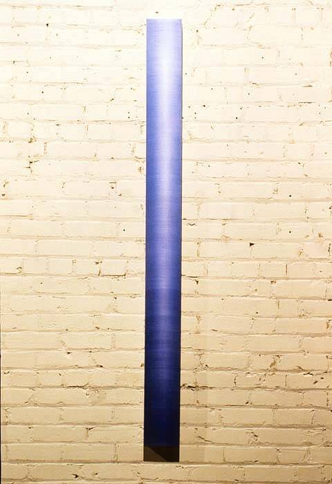 Roy Thurston
2006-6, 2006
acrylic polyurethane on bent aluminum, 72 x 6 x 5 inches