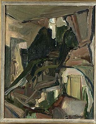 Arūnas Vaitkūnas
The Staircase, 1982
oil on canvas, 75 x 60 cm