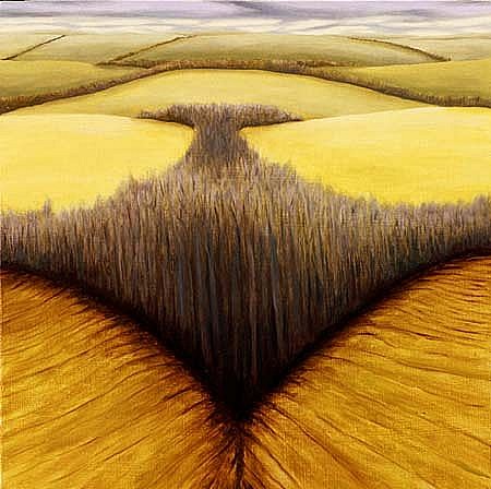 Laura Von Rosk
Minnesota, 1995
oil on wood, 12 1/2 x 12 1/2 inches