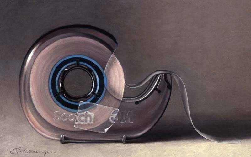 Jaye Schlesinger
Tape Dispenser, 2003
pastel, 7 x 11 inches