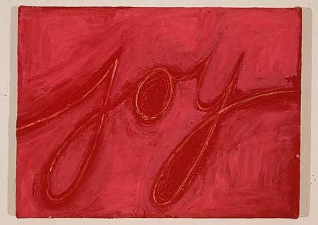 Mira Schor
Deep Cadmium/ Pink Joy, 1995
oil on linen, 12 x 16 inches