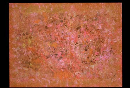 Charles Seliger
Embers, 2001
acrylic on masonite, 11 x 14 1/2 inches