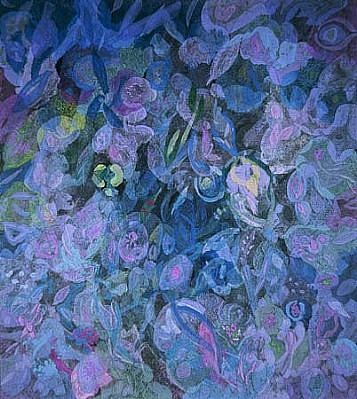 Charles Seliger
Elusive Blossoms, 2004
acrylic on masonite, 18 x 16 inches