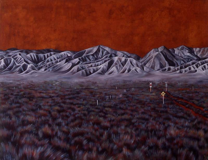 Karen Standke
Flinders Ranges Landscape, 2006
oil on canvas, 47 1/5 x 59 inches