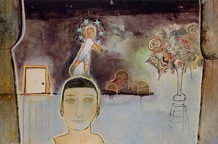 Inez Storer
All There Is To Believe, 1998
oil on board, 48 x 72 inches
