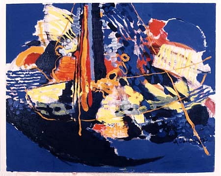 Antanas Obcarskas
Ship, 1993
oil on canvas, 75 x 92 cm