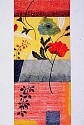 Pia Oste Alexander, Poppies
2003, hand painted wood-block, collaged