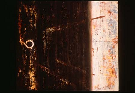 Bruce Pollock
Hitch, 1989
acrylic on canvas, 34 x 30 inches