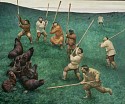 Azat Minnekaev, Fur-Seal Hunt
1994, acrylic on canvas