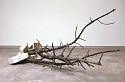 Chuck Moffit, Untitled
2007, Shino glazed ceramic, found objects