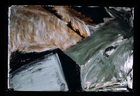 Robin Nemlich McClintock
Blind Dreamland, 1988
oil stick, graphite, 9 x 14 inches