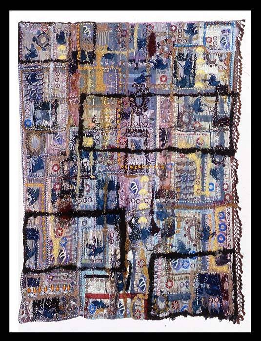 Shawne Major
Surface Taggant, 2006
mixed media, 93 x 75 inches