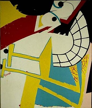 Knox Martin - Woman VII