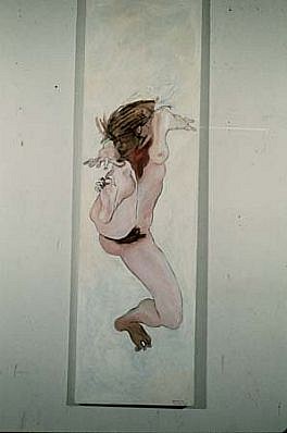 Juanita McNeely
Moving Through (No. 9 of 9), 1976
oil on linen, 24 x 84 inches