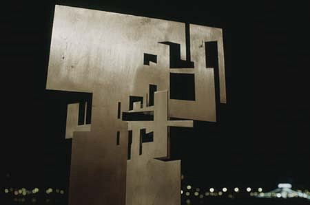 Janos Megyik
Project for Sculpture, 2000
steel, 25 x 20 x 6 cm