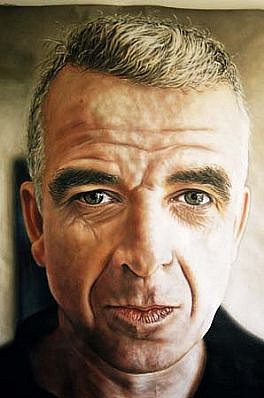 Laurent La Gamba
Charles-Yues, 2000
acrylic on canvas, 216 x 150 cm