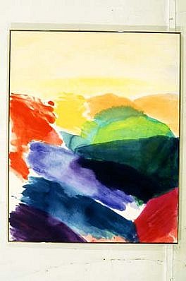 Ronnie Landfield
Regarding Cezanne, 2000
acrylic on canvas, 90 x 72 inches
