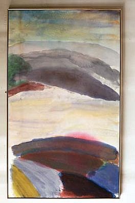 Ronnie Landfield
Nagano, 2000
acrylic on canvas, 91 x 54 inches
