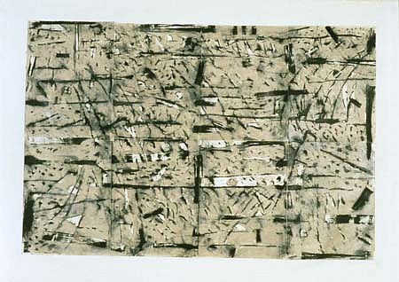 Bruno Leti
Tracks, 1997
monotype on paper on canvas, 200 x 300 cm