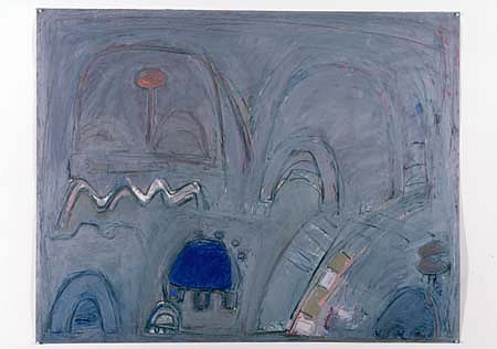 Jackie Lipton
Provincetown II, 1984
oil, wax, metallics on paper, 23 x 29 inches